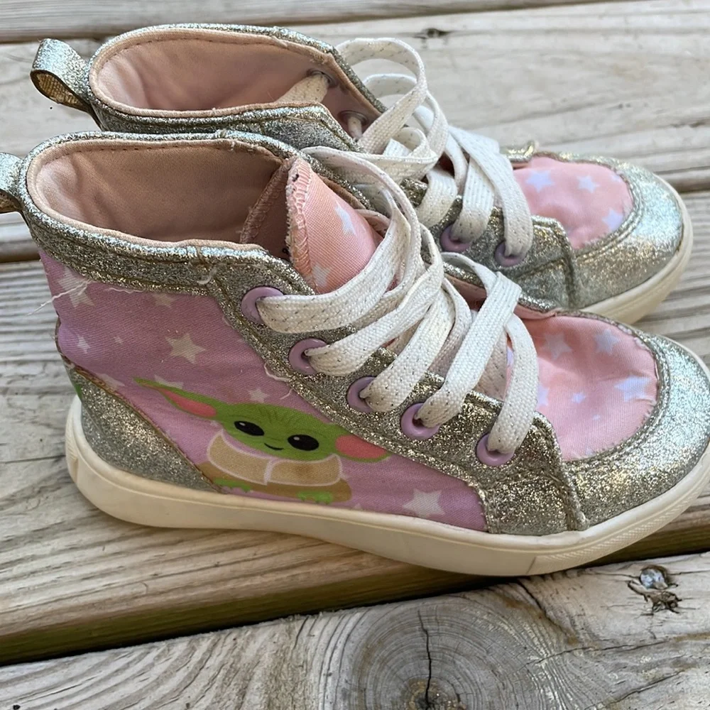 Star Wars Grogu High Top Sneakers Toddler 11